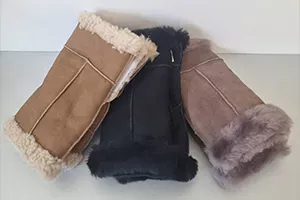 Merino Großhandel | Lammfell & Leder | Damen-Lammfell-Pulswärmer